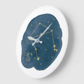 天秤座 ラージ壁時計 (傾斜)