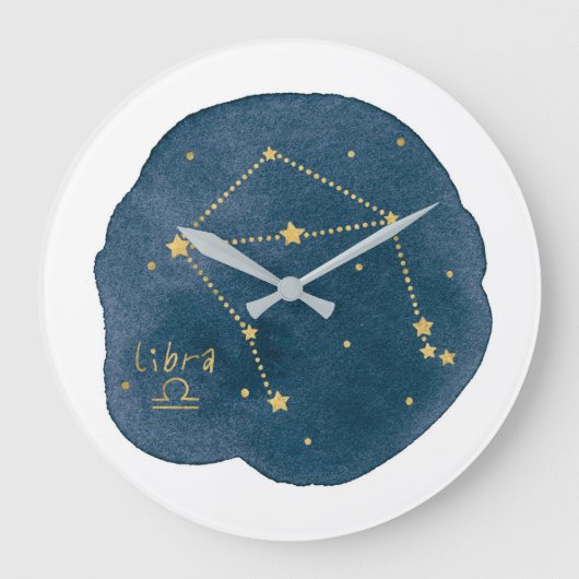 天秤座 ラージ壁時計 (正面)