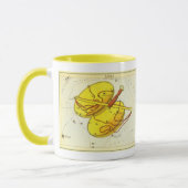 天秤座 ヴィンテージ 星座 ありあの鏡 マグカップ (左)