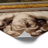 天秤座、〔占星術の〕十二宮図のシンボルや象徴 ポスター (角)