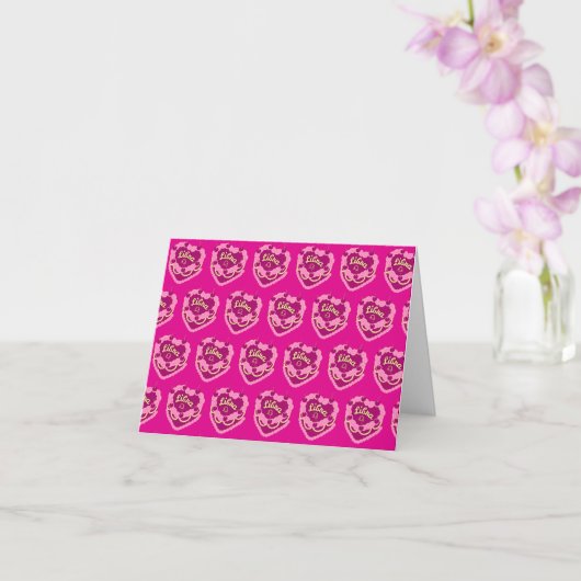 天秤座〔占星術の〕十二宮図コケットハートお誕生日ケーキ カード (蘭)