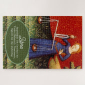 天秤座〔占星術の〕十二宮図サインはかりで測誕生日パーティー ジグソーパズル (横)