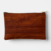 天秤座〔占星術の〕十二宮図サインオンマホガニーブラウンスタイルプリント アクセサリーポーチ (裏面)