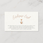 天秤座〔占星術の〕十二宮図サイン赤ちゃんシャワー囲いカード エンクロージャーカード (正面)