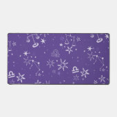 天秤座〔占星術の〕十二宮図デスクマット デスクマット (正面)