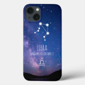 天秤座 |〔占星術の〕十二宮図パーソナライズされた星座 Case-Mate iPhoneケース (裏面)
