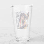 天秤座〔占星術の〕十二宮図ミュージシャンハープ タンブラーグラス (裏面)