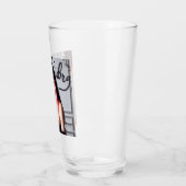 天秤座〔占星術の〕十二宮図ミュージシャンハープ タンブラーグラス (左)