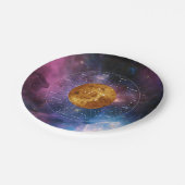 天秤座〔占星術の〕十二宮図占星術のサイン – 惑星ビーナス ペーパープレート (アングル)