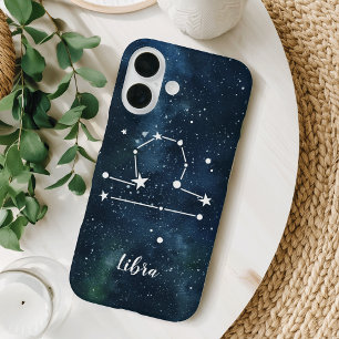 天秤座 〔占星術の〕十二宮図占星術の標識コンステレーション iPhone 16ケース