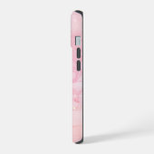 天秤座〔占星術の〕十二宮図占星術トレイトガールズ iPhone 15ケース (左側面)