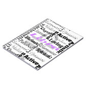 天秤座〔占星術の〕十二宮図占星術トレイトコラージュ ノートブック (左側)