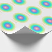 天秤座〔占星術の〕十二宮図標識グラデスタイリッシュィエント ラッピングペーパー (角)