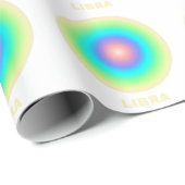 天秤座〔占星術の〕十二宮図標識グラデスタイリッシュィエント ラッピングペーパー (ロールコーナー)