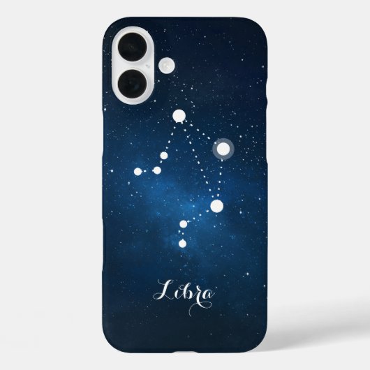 天秤座〔占星術の〕十二宮図標識コンステレーション Case-Mate iPhoneケース (裏面)