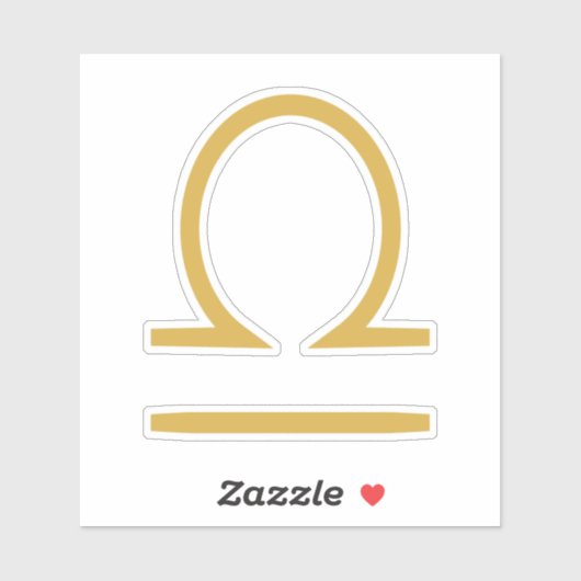 天秤座〔占星術の〕十二宮図標識 シール (シート)