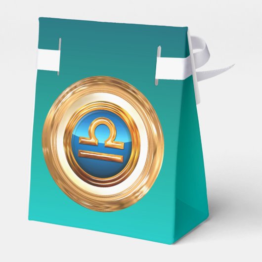 天秤座〔占星術の〕十二宮図標識 フェイバーボックス (裏面サイド)