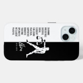 天秤座〔占星術の〕十二宮図標識 Case-Mate iPhoneケース (裏面 (横))