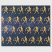 天秤座〔占星術の〕十二宮図 ラッピングペーパー (フラット)