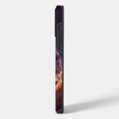 天秤座〔占星術の〕十二宮図 iPhoneケース (左側面)