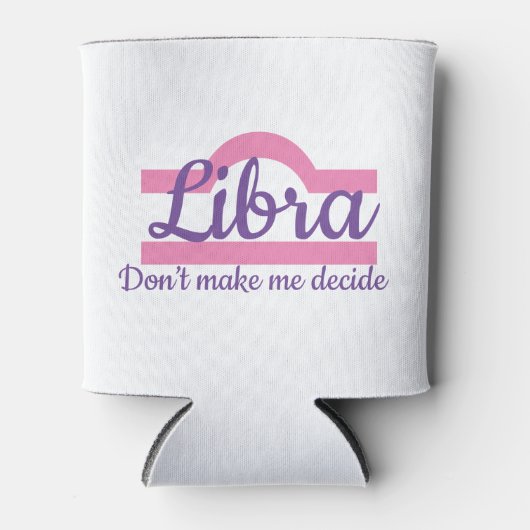 天秤座 缶クーラー (正面)