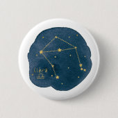天秤座 缶バッジ (正面)