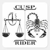 天秤座/蠍座 スクエアシール (正面)