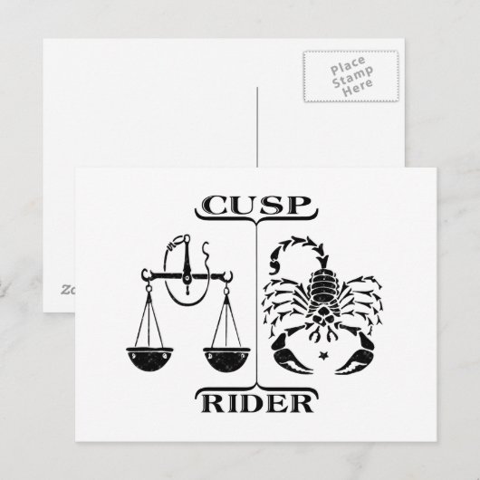 天秤座/蠍座 ポストカード (正面/裏面)