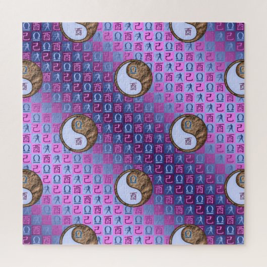 天秤座・酉年（とりどし）生まれ ジグソーパズル (縦)