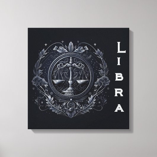 天秤座 – 9月23日～10月22日 キャンバスプリント (正面)