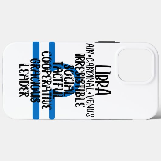 天秤座 Case-Mate iPhoneケース (裏面 (横))