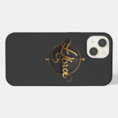 天秤座 iPhoneケース (裏面横)