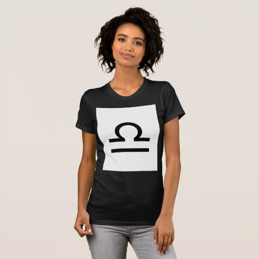 天秤座 Tシャツ (正面フル)