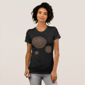 天秤羅曼荼羅女子ダークシャツ Tシャツ (正面フル)