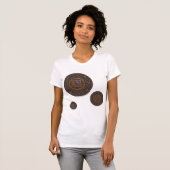 天秤羅曼荼羅女性用軽シャツ Tシャツ (正面フル)