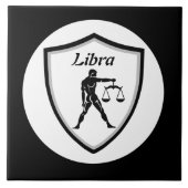 天秤記号 タイル (正面)