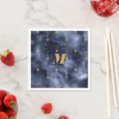 天空お祝いタロットカードハンドアストロガー スタンダードカクテルナプキン (インサイチュ)