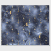 天空お祝いタロットカードハンドアストロガー ラッピングペーパー (フラット)