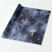 天空お祝いタロットカードハンドアストロガー ラッピングペーパー (アンロールド)
