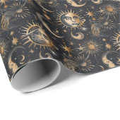 天空に独自の顔を作成する ラッピングペーパー (ロールコーナー)