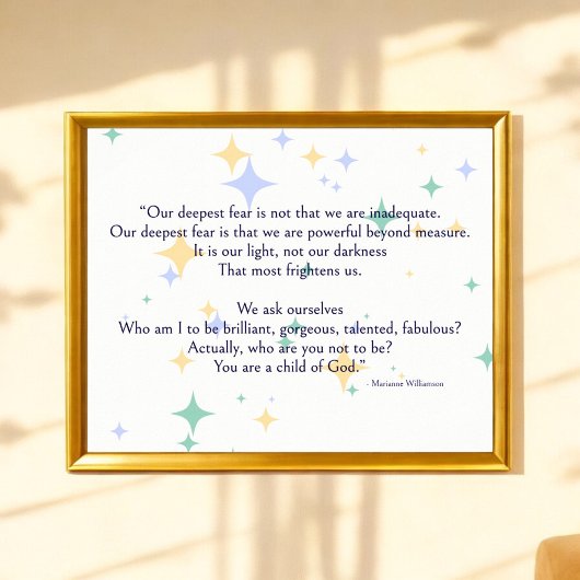 天空のウィリアムソン私たちの最も深い恐怖の詩 ポスター