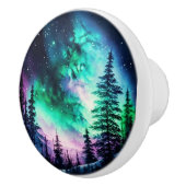 天空のオーロラボレアリスノーザンライツビビビッド セラミックノブ (右)