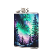 天空のオーロラボレアリスノーザンライツビビビッド フラスク (左)