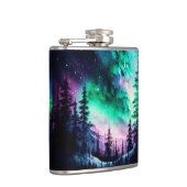 天空のオーロラボレアリスノーザンライツビビビッド フラスク (右)