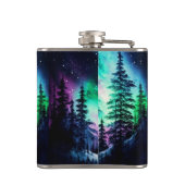 天空のオーロラボレアリスノーザンライツビビビッド フラスク (裏面)