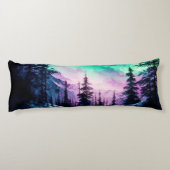 天空のオーロラボレアリスノーザンライツビビビッド ボディピロー (裏面)