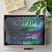 天空のオーロラボレアリスノーザンライツビビビッド 薄葉紙 (ギフト)