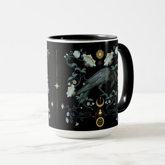 天空のカフェマグカップバイキング異教の植物学 マグカップ (正面右)