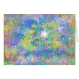 天空のクリスマススタークリスチャンアートバイブル引用文