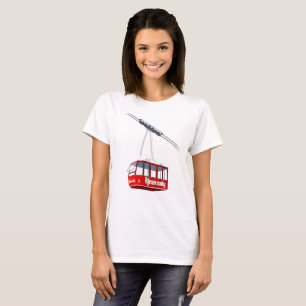 天空のケーブル・カー Tシャツ